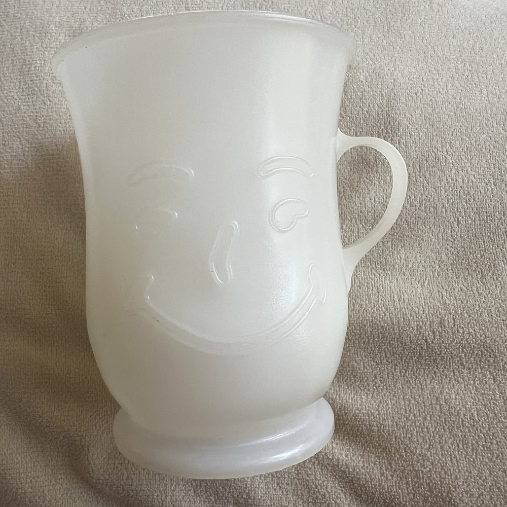 Vintage Plastic mug Kool-Aid Man 1970s Cup